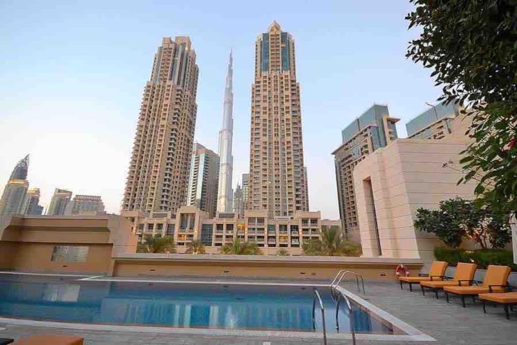 ドバイLux 1Br 2 Min To Burj Khalifaアパートメント エクステリア 写真